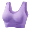 Roupa de yoga sutiã esportivo fitness roupa interior push up ao ar livre correndo respirável confortável bralette colete superior mujer