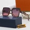 Projektant mody okulary przeciwsłoneczne męskie damskie okulary przeciwsłoneczne plażowe okulary słoneczne liter