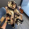 Foulards de luxe hiver chaud cachemire châle mode écharpe femmes foulard Pashmina tête enveloppement Poncho Echarpe Bandana