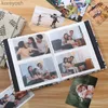 Albümler Kitaplar 200/100 Cep 4x6 Fotoğraflar Albüm 10x15 Photocard Tutucu Bebek Anıları Instax Mini Film Kpop Topla Kitap Kore Ailesi Keepsakesl231012