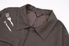 Herrpolos designer 2023ss bomullsherrens golfpolo skjorta tomma hoodies broderade högkvalitativa kamisor polyester män kvantitet anpassad turtleneck plus storlek 918 8kjm