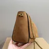 YBAG Work Messenger Bag Classic Flap Designer Bag Women Tumbled Leather Handbag Gold Chain Shoulder Bags Casual Commute Designer Crossbody Bags Purse 231012