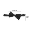 Bow Ties 1 Set Mens Handkerchief Satin Tie Shirt Cufflinks Fashionable Costume Accessories For Groom