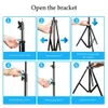 Portable Lanterns Camping Folding Light Stand 2m Telescoping Tripod Adjustable Aluminium Floor Lamp Holder Light Tripod Support Camping Supplies 231012