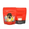 Tom Stand Up 3.5G 7G 28G Big Storage Bag Waterproof Plastic Contianer Spice Powder Ziplock Packing Puches Case Cookies