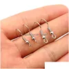 Never Fade High Quality Stainless Steel Diy Earring Findings Clasps Hooks Jewelry Making Accessories Earwire Dhgarden Otzuj