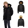 23SS Casual Mens Moose Winter Puffer Ubrania Down Cappeggio Klasyna Golden Parka Pleats for Mens Womens Odzież gruba wiatraka