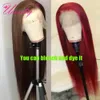 Lace Wigs Transparent 13x4 13x6 Lace Front Human Hair Wigs Brazilian 360 Straight Lace Frontal For Women PrePlucked 4x4 5x5 Closure Wig 231012