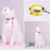 Katzenhalsbänder, Führleinen, kleine Leine, Verhaltenshilfen für Katzen, Kätzchenhalsband, verstellbar, Verkauf von niedlichen Accessoires, Halsbänder für Gatos, Haustiere, Produkt 231011