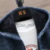 Herrtröjor män cardigan höst vinter huva tröja jacka varm kashmir casual ull zipper smal fit fleece jacka kappa stickad tröja j231012