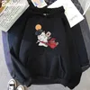 Women's Hoodies Delivery Moogle Anime Printing Cute Cartoon Final Fantasy Xiv Sweatshirts Kawaii Manga Man Woman Clothes Y2k Sudadera