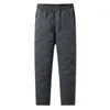 Pantalones para hombres Pantalones a prueba de viento Pantalones de invierno Hombres Cashmere Espesar Pantalones de chándal Deportes al aire libre Polar Cálido Joggers Pantalones Hombres Pantalones Tallas grandes 231012