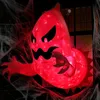 Halloween Decorations Halloween Inflatables Decorations Outdoor Ghost Broke Out From Window With Rotating Fire Flame Lights Blow Up Scary Party Outside Indoor