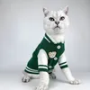 Outono roupas para cães roupas de inverno para gatos ursos roupas para cães pequenos e médios gradualmente em camadas ouro roupas para cães calor de inverno CSD2310121