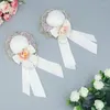Party Supplies Gothic Lace Hair Clip med Pearl Bowknot Ribbon Bow Ponytail Holder Hairpin Anime Maid Cosplay Accessories