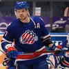 Custom College Rochester Americans Хоккейная майка Джон Петерка Джек Куинн Майкл Мерш Артту Руотсалайнен Итан Проу Брэндон Биро Шон Мэлоун Линус Джерси