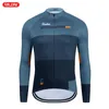 Cycling Shirts Tops Men Summer Breathable Long Sleeve Cycling Jerseys MTB Bicycle Cycling Clothing Maillot Ciclismo Cycling Jersey Mountain Bike Top 231011