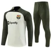 23 24 Barcelona trainingsvoetbaltenues pak ANSU FATI Camisetas de voetbaltops 2023 Half pull LEWANDOWSKI jas heren en kinderen TRACKSUIT SET PEDRI GAVI trainingspakken 222