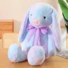 Poupées en peluche 30 42 60 cm mignon lapin jouet en peluche doux animal coloré lapin poupée bébé enfants jouets cadeau d'anniversaire cadeau de noël pour fille 231012