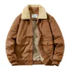 Erkek Ceketler Sonbahar Kış Süet Ceket Erkekler Lüks Retro Kürk Yaka Deri Ceket Erkek Kol Sıcak Katı Bombacı Rüzgar Yasağı Top 231011