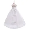 Vestidos da menina vestido bordado bebê princesa bonito meninas crianças rendas casamento vestido de festa cosplay traje aniversário