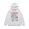 Hoodies femininos moletom bonito animal impressão cardigan moletom solto estilo y2k casual casal moletom grunge manga comprida 90s vintage zip up 231011