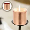 Candle Holders Metal Cup Decorative Cups DIY Wreath Candlestick Xmas Simple Candleholder Christmas