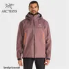 Jackets Man Designer Arcterys Hooded Sweatshirt ARC'TERYS BETA AR Waterproof Men's Charge Shirt HERITAGE/Red M HB10