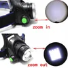 Stirnlampen LED Zoom Scheinwerfer Taschenlampe Lichtquelle Wiederaufladbare Camping Stirnlampe Jagd Stirnlampe Taschenlampe Angeln Stirnlampe Q231013