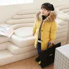 Down Coat Kids Thicken Warm Boys Winter Real Fur Hooded Long Parkas Girls Cotton Jackets Outerwears Teen Children Clothing 231012