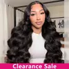 Spetsspår HD transparent 13x4 13x6 Body Wave Lace Front Human Hair Wigs Glueless Prepluched Wigs Human Hair Ready to Wear 4x4 Stängningsperka 231012