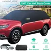 Car Covers Universal Half Car Cover Sun Uv Snow Dust Rain Resistant Durable Covers Car Cover Waterproof Car Sun Shade Cover for Car Care Q231012