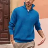 Polo da uomo Polo Primavera Autunno Strisce T-shirt a maniche lunghe Casual Business Button Top Tee Camicie moda Abbigliamento uomo