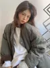 Women's Down Parka Retro Minimalist Pure All Match暖かい厚いデザインルーズベーシック冬の韓国スタイルスタイリッシュな因果的な古典学生231012