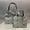 Geometryczne metal 2024 Worki na szachownicze ramię wrzesień Diamond Nowa torba Mini One Mała Surm Box Batch