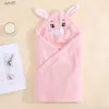 Towels Robes Baby Fleece Blanket Animal for Newborns Bedding Bath Towel Cover Infant Cute Soft Blankets And Quilts Hoodie Bath TowelsL231123