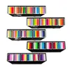 Kroppsfärg Rainbow Flag Split Cakes UV Glow Neon Face and Body Paint Washable Water Based Face Paint For Kids 231012