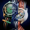 Mäns bioceramiska automatiska par klockor högkvalitativ full funktion Pacific Antarctic Ocean Indian Watch Designer