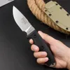 ESEE-3 utomhusöverlevnad Rak kniv 9Cr18Mov Stone Wash Blade Full Tang G10 Handtag utomhus Fixade bladjaktknivar med Kydex