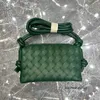 Designer bivs saco de luxo autêntico primavera sacos cassetes pequeno saco tecido moda quadrado laço mini mensageiro xadrez travesseiro outlbo0f