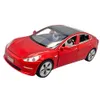 1/32 Tesla Veículo Elétrico MODELO 3 Liga Diecast Modelo Carros Com Luz E Efeitos Sonoros Pullback Power Brinquedo Infantil