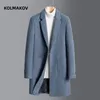 Männer Wollmischungen 2023 Ankunft Winterjacke Männer Mode Wollmantel Lässiger Trenchcoat Männer Kleid Jacke Vollgröße M4XL DY107 231011