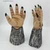 Other Event Party Supplies Predator Latex Gloves Halloween Movie Cosplay Costume Hands Accessory Realistic Claw Props One Size T231012