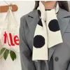 Scarves Warm Winter Accessories Knitted Autumn Polka Dots Women Scarf Girls Neck Warmers