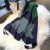 Scarves 180*90cm Luxury cotton silk autumn winter women new scarf fashion large size Shl beach hijab popular female wrap muffler lady YQ231012