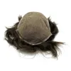 Peruki męskie Peruki Męskie Perukę Tubee Szwajcarskie koronkowe ludzkie włosy przednie koronkowe systemy włosów wymiana 231011