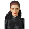 Mascot kostymer mafex Figur nr.009 Cat Woman Action Figur The Dark Knight Rises Selina Kyle Model Toys Joint Movible Doll Bookhelf Ornament