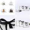 Gift Wrap Creative Design Large Black Border White Kraft Paper Bag With Handle Wedding Party Favor Bowknot Lx01480 Drop Delivery Hom Dhcls