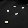 Męski okopa płaszcza męska noszenie płaszcza średniej długości Pure Print Korean Przystojny Osobliczalny Autumn Knee-Gree-Windbreaker wełniana kurtka J231012