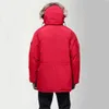 Designer płaszcz klejenia kanadyjska kamizelka kamizelka puffer zimowa płaszcz męski damska moda zagęszcza ciepło, swobodny unisex zimowy futra z kapturem
